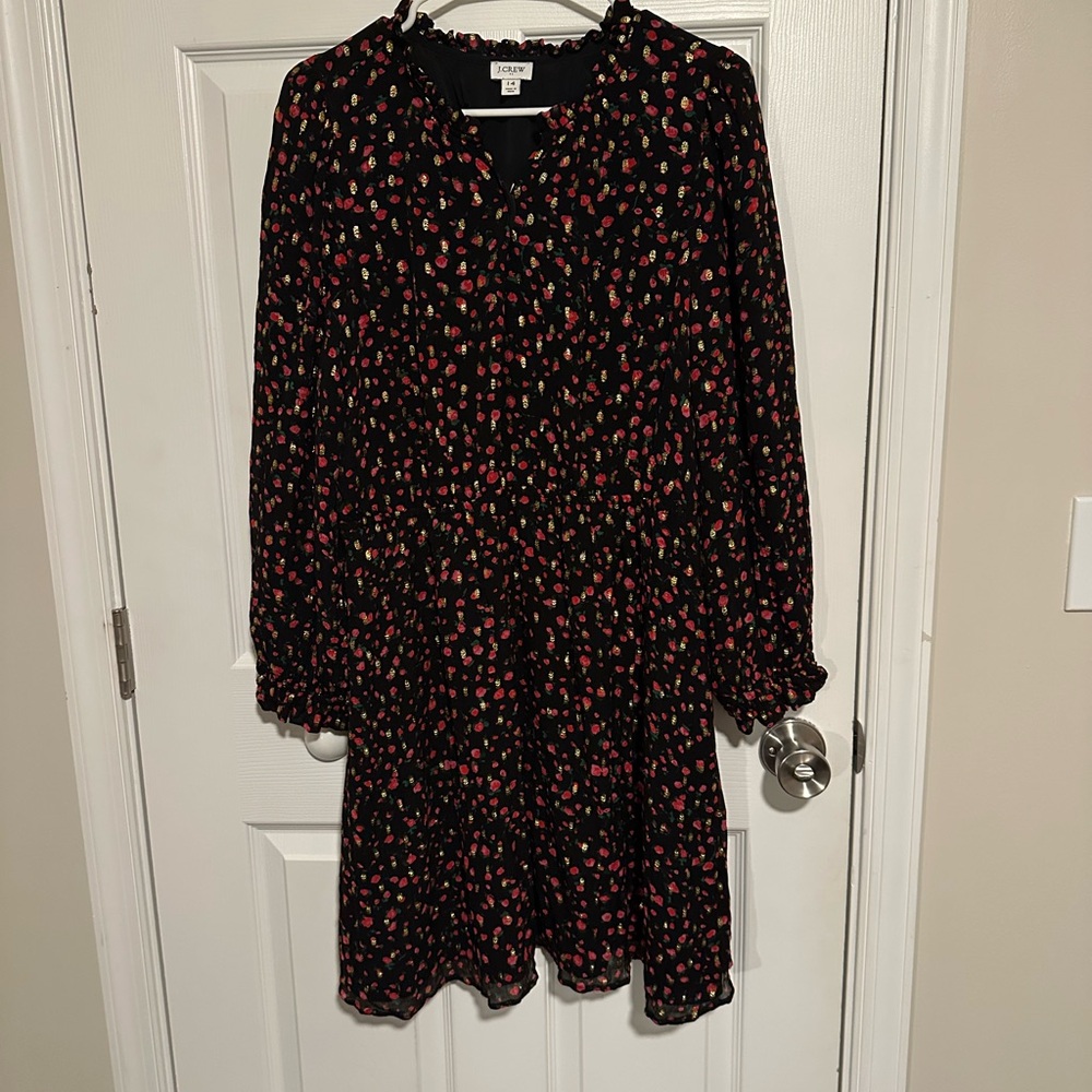 (2/$20) J. Crew Black Dress